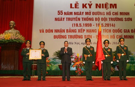 Lễ kỷ niệm 55 năm Ngày mở đường Hồ Chí Minh - ảnh 1